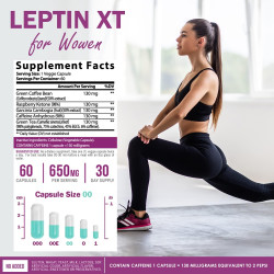 NatureGenX LeptinXT Leptin Supplements Weight Loss for Women Healthy Fat Burner