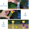 AquaVial Water Testing Kit 2 Pack E Coli and Coliform Water Test Kit for Drinking Water Pool Pond Lake Well Water Quality Bacter