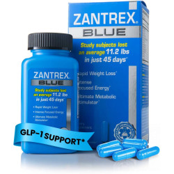 Zantrex Blue Weight Loss Supplement Pills Dietary Energy Boost Calorie Burn Appetite Control