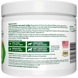 YuMOVE Joint Supplement Dogs Glucosamine Green Lipped Mussel Chondroitin MSM Omega 3