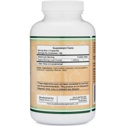 Double Wood Supplements Moringa Powder Capsules Organic 1000mg