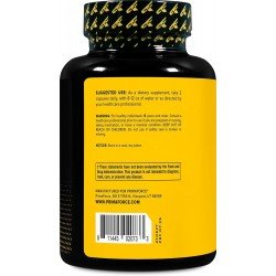 PrimaForce Yohimbine HCl 2.5mg 270 Capsules Premium Supplement Boosts Performance Zero Fillers Non-GMO Gluten Free