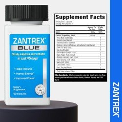 Zantrex Blue Weight Loss Supplement Pills Dietary Energy Boost Calorie Burn Appetite Control