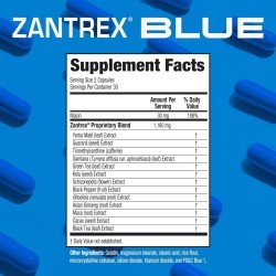 Zantrex Blue Weight Loss Supplement Pills Dietary Energy Boost Calorie Burn Appetite Control