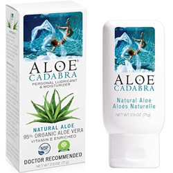 Aloe Cadabra Organic Flavored Personal Lubricant Gel Vaginal Moisturizer Natural